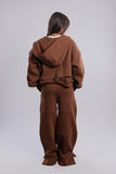 Cropped Melton Tracksuit - Mitcha Label