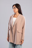 Oversized Crepe Blazer - Mitcha Label