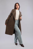 Wool Blend Overcoat - Allura