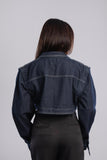 Cropped Denim Jacket - Mitcha Label