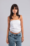 Everyday Soft Cotton Tube Top - Azul