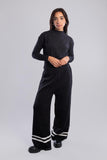 Elastic Waist Knit Pants - Zola