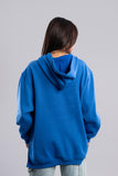 Oversized Hoodie With Pocket - Azul