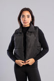 Cropped Safari Puffer Jacket - Mitcha Label