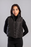 Cropped Safari Puffer Jacket - Mitcha Label