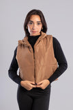 Cropped Safari Puffer Jacket - Mitcha Label