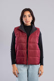 Double Face Puffer Vest - Mitcha Label