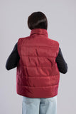 Double Face Puffer Vest - Mitcha Label