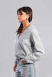 Classic Crossed Hoodie  - Azul