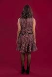 Tweed Suit Vest and Short Skirt - Mitcha Label