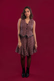 Tweed Suit Vest and Short Skirt - Mitcha Label