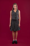 Tweed Suit Vest and Short Skirt - Mitcha Label