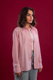 Oversized High-Low Hem Shirt - Mitcha Label