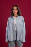 Oversized High-Low Hem Shirt - Mitcha Label