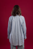 Oversized High-Low Hem Shirt - Mitcha Label