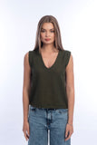 V-Neck Knitted Vest - Viva