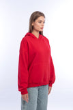 Women Melton Basic Hoodie - Mitcha Label