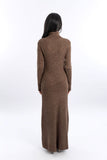 Knitted Long Sleeves Dress - Mitcha Label