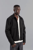 Men Wool Jacket with Statement Pockets - Mitcha Label