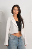 Cropped Blazer - Not Your Basic