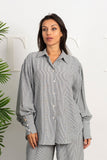 Striped Bling Shirt - Mitcha Label
