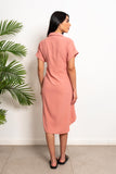 Day-To-Day Belted Dress - Leocansa