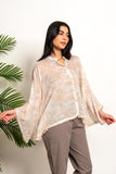 Wide Sleeves Blouse - Azul