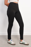 Women Black Leggings - Aries