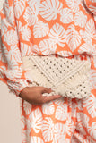 Boho Macrame Clutch - Boho Yarn