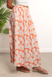 Viscose Leaves Skirt - Zola