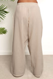 Pleated Linen Pants - Catwalk