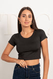 Half Sleeves Tight Top - Mitcha Label