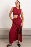 Wrap Up Side Linen Set - Mitcha Label