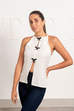 Ribbons Front Top - Mitcha Label