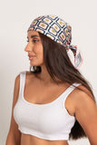 Printed Satin Headscarf - Mitcha Label