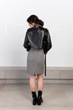 Cropped Leather Jacket - Catwalk