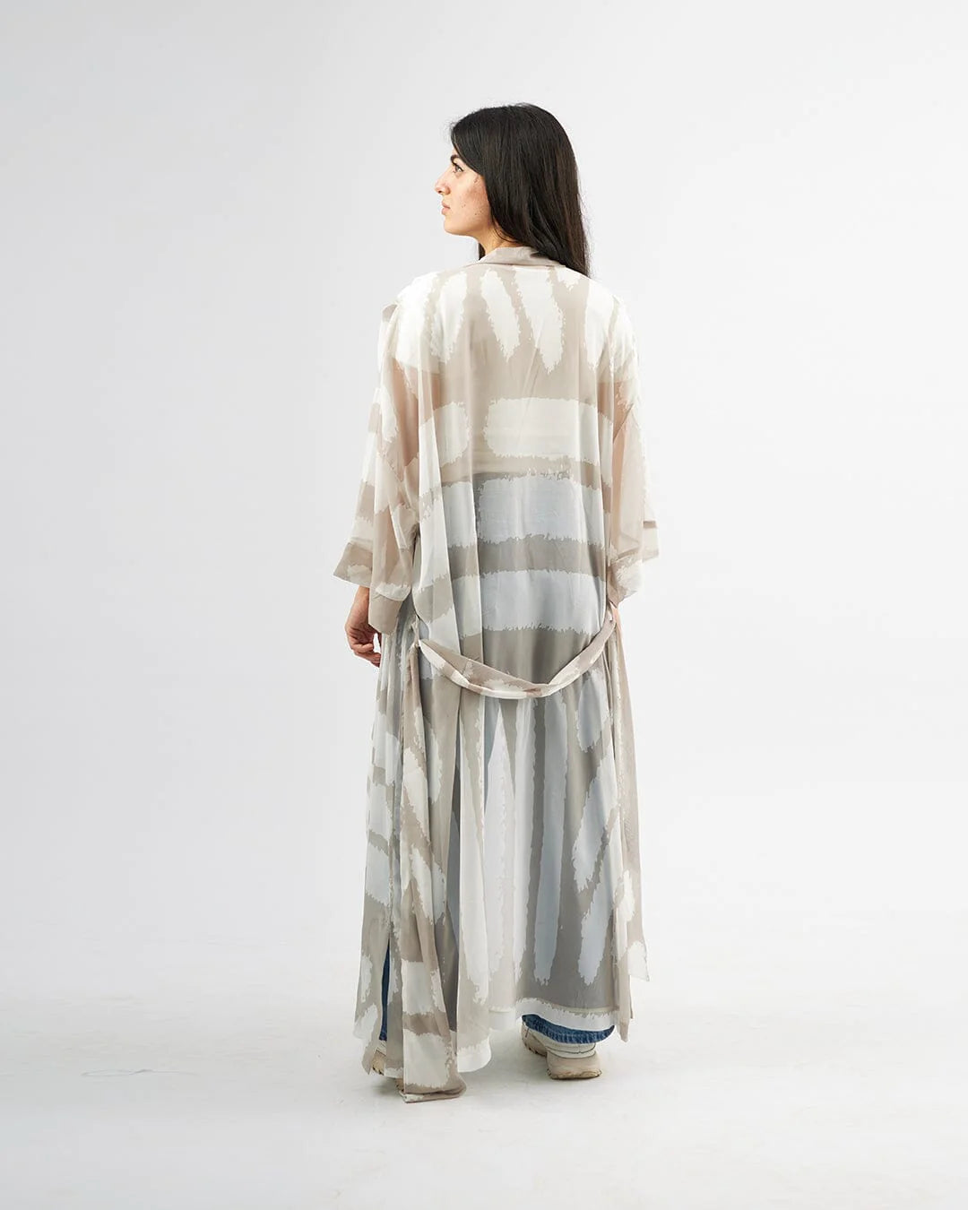 Raw - Chiffon Kimono - The Makeovr