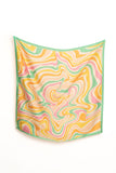 Printed Satin Headscarf - Mitcha Label