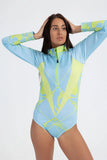 Marble Waves Burkini (35109) - Fit Freak