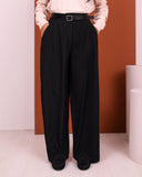 Crepe High-Waist Pants (W702) - Just4Women