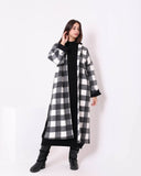 Felt Long Jacket (W719) - Just4Women