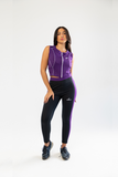 Zipped Polyester Tank Top - Comfit