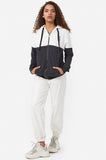 Yin Yang Jacket Women Jackets AYO Small White/Navy 