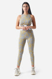 Printed Leggings Women Activewear ANZO M/L Grey/Print 