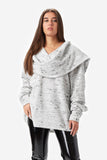 Jumper with Long Scarf Women Sweatshirts & Hoodies Boujie Boutique 