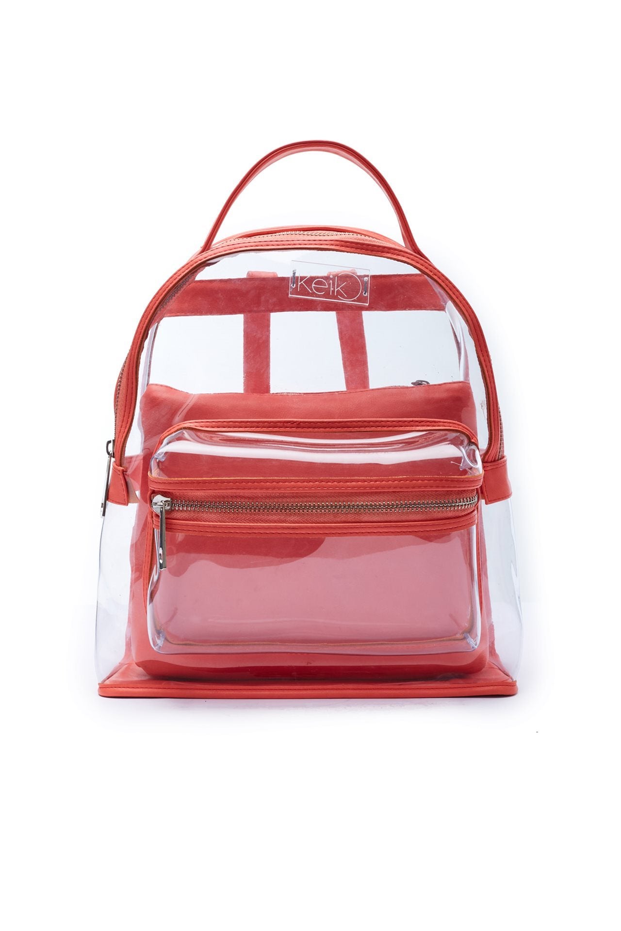 Plastic Backpack Women Backpacks Keiko Red 