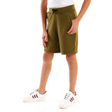 Kady Knee Length Plain Shorts