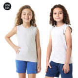 Kids Slip On Sleeveless T-Shirt - Kady