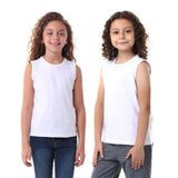 Kids Slip On Sleeveless T-Shirt - Kady