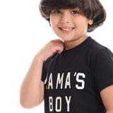 Boys " Mama's Boy" Printed T shirt